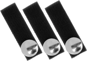 3pcs Detachable Helmet Chin Straps for Hockey Durable Replacement Chin Strap with Single Buckle for Comfortable Fit and Use