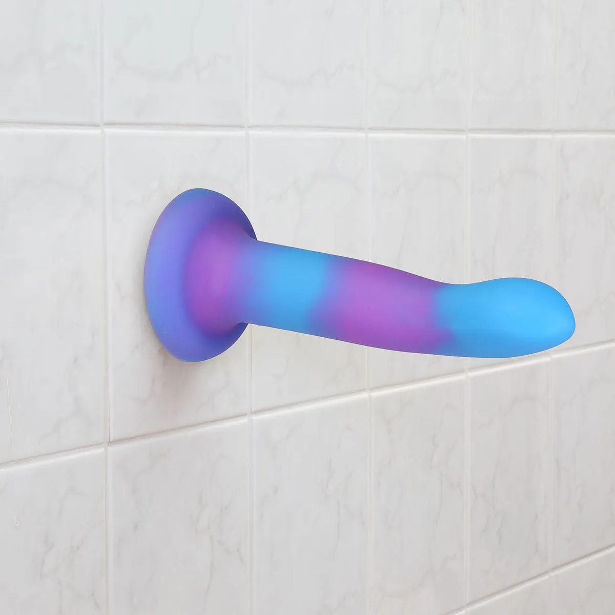 Addiction Rave Glow-In-The-Dark Dildo with PowerBullet