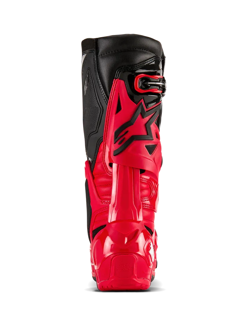 Alpinestars Tech 10 Enduro Boots Bright Red Black White