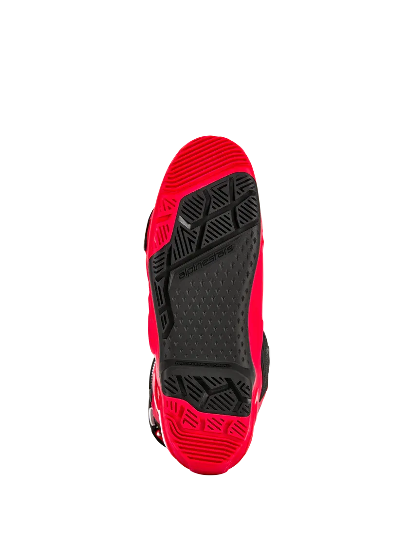 Alpinestars Tech 10 Enduro Boots Bright Red Black White