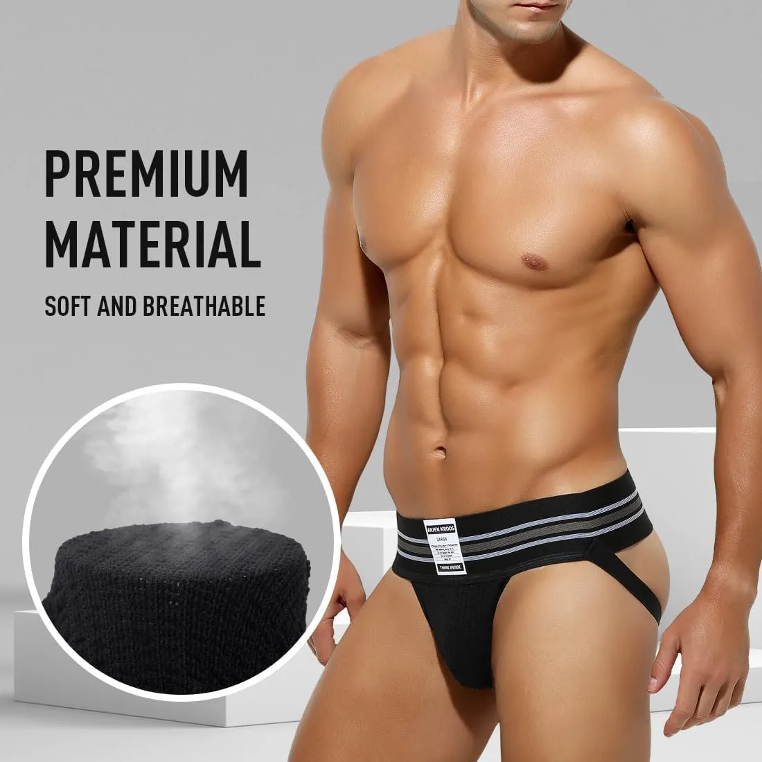 Arjen Kroos Men's Jockstrap Athletic Supporter Sport Jock Straps Male Underwear