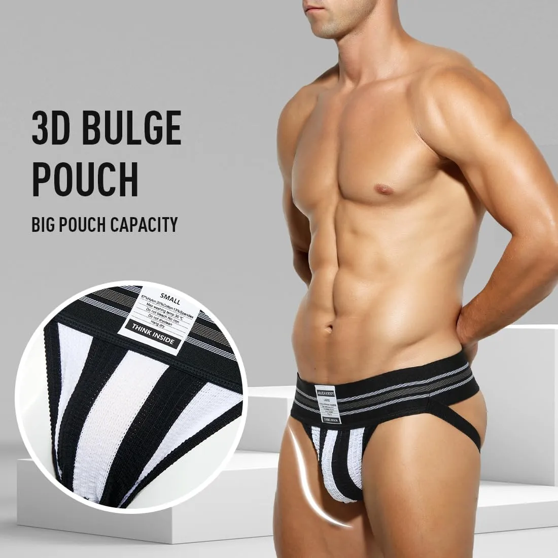 Arjen Kroos Men's Jockstrap Athletic Supporter Sport Jock Straps Male Underwear