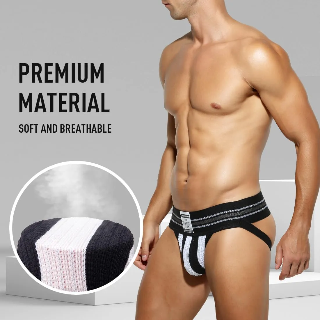 Arjen Kroos Men's Jockstrap Athletic Supporter Sport Jock Straps Male Underwear