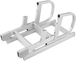 Bed Ladders for High Bed Aluminum Ladder 5-Step Folding, Heavy Duty Pontoon/Yacht/Dock/Deck Ladder with 2 Handrails