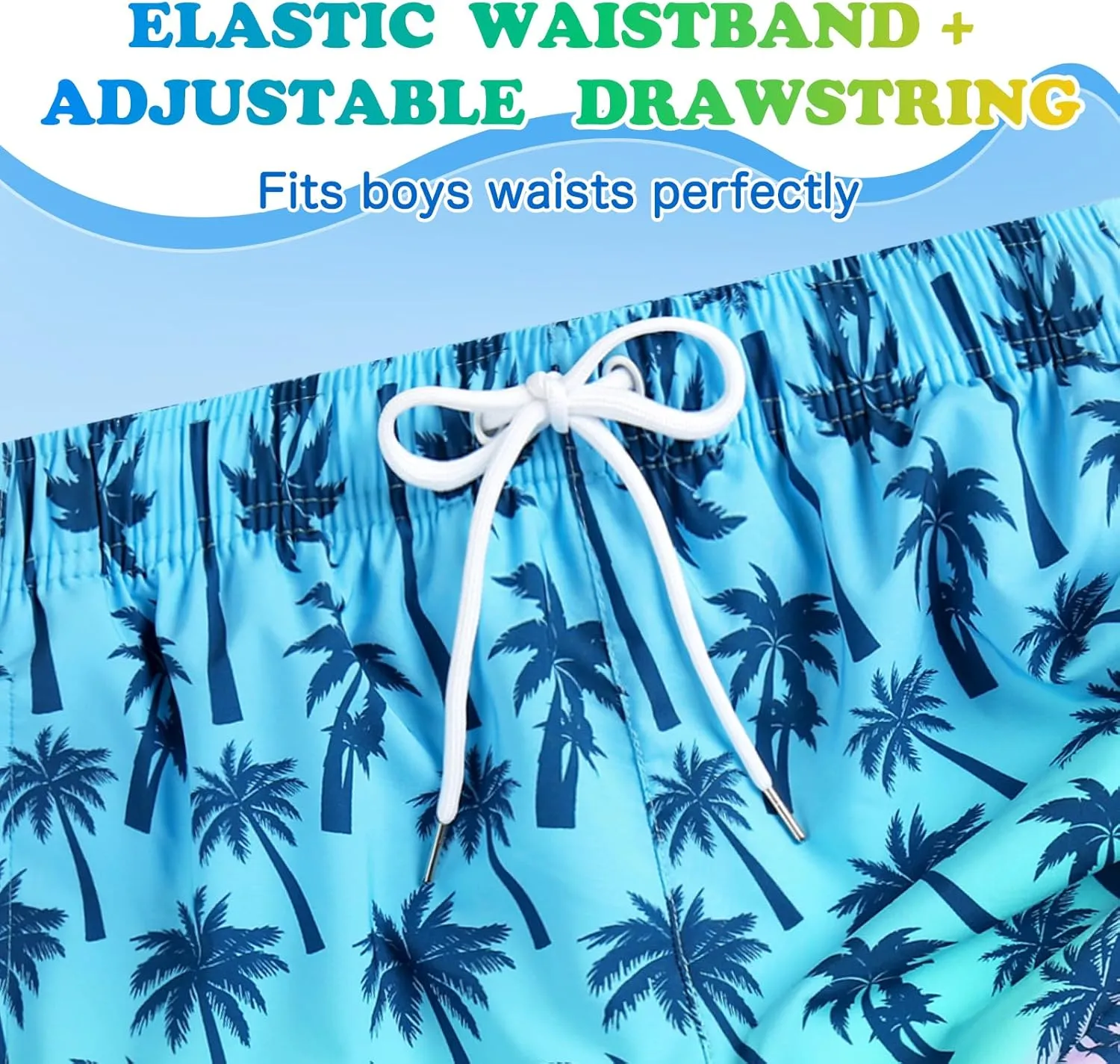 Boys Swim Trunks with Compression Liner Boys Swim Shorts Size 9-10 10-12 14-16 Kids Bathing Suit Swimsuit Swimwear
