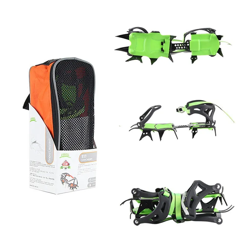 BRS 14-Point Ultralight Crampons For Mountaineering