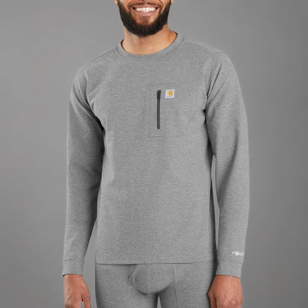 Carhartt Men's Force Heavyweight Thermal Base Layer Long Sleeve Pocket Shirt