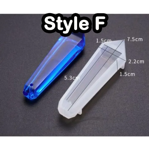 Crystal Cluster Diamond Crystal Column Mold - Small Crystal Coral Silicone Mold - Ice and Snow Mountain Fondant Mold Cake Mousse Decoration