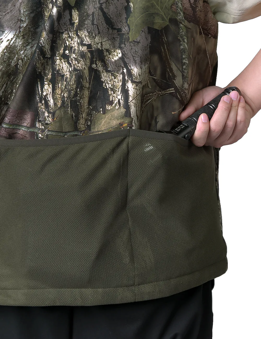 Final Sale - Men's Heated Hunting Vest - Camouflage, Mossy Oak® Country DNA