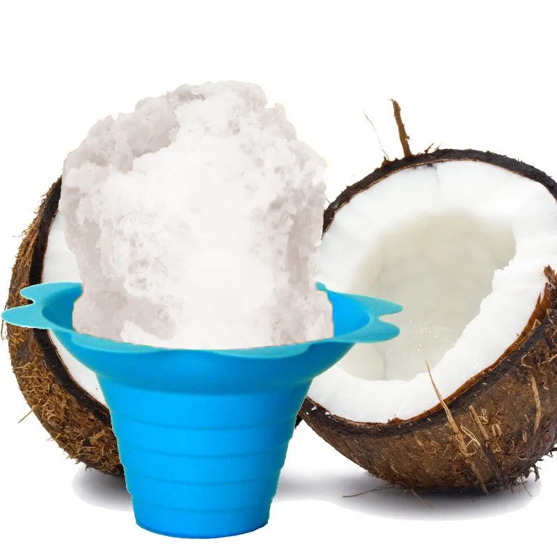 Hypothermias Coconut Dye-FREE Shaved Ice & Snow Cone Syrup | 100% Pure Cane Sugar