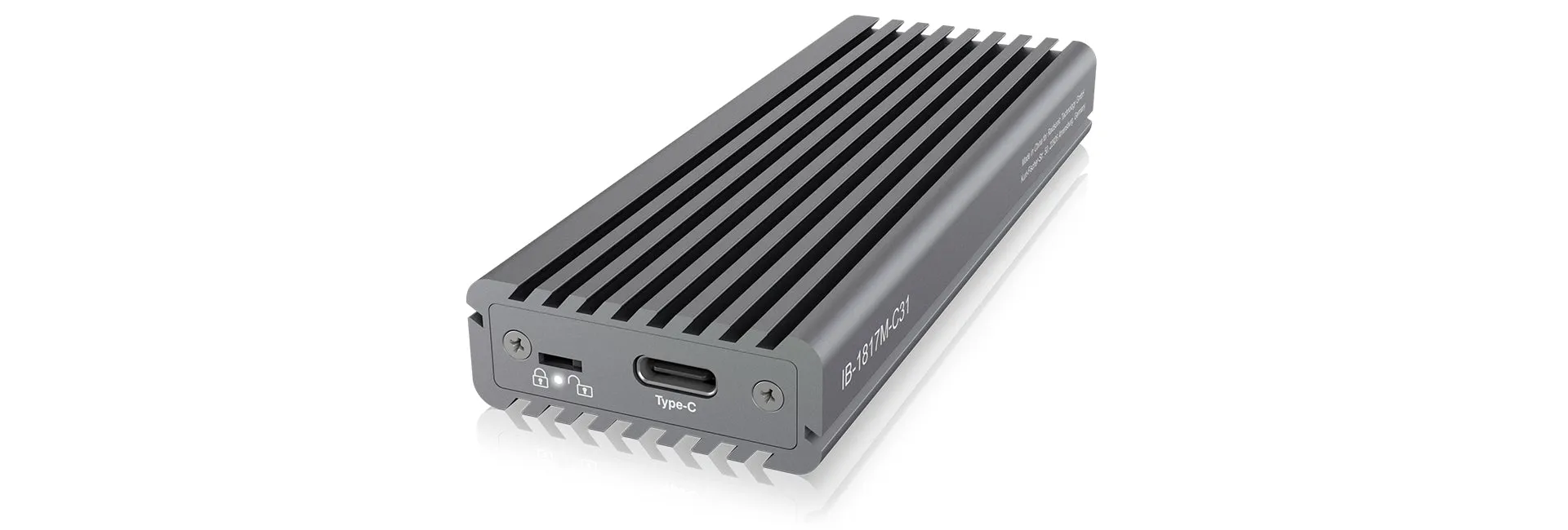 Icy Box Storage Enclosure Ib-1817M-C31 - Sata Ssds - Usb 3.1 Type-C