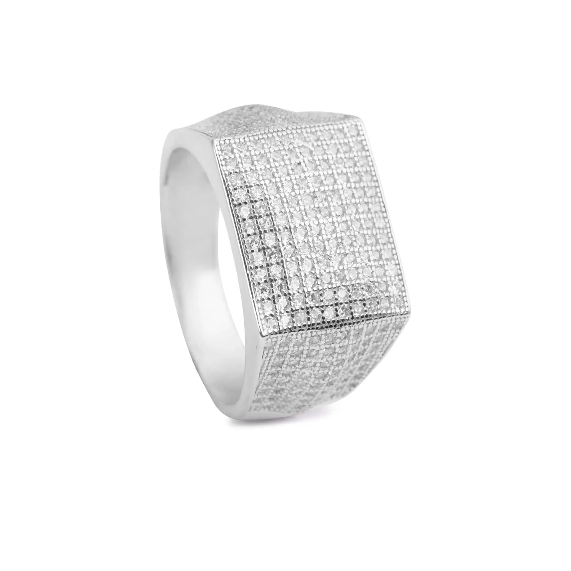 Icy CZ Showstopper Ring