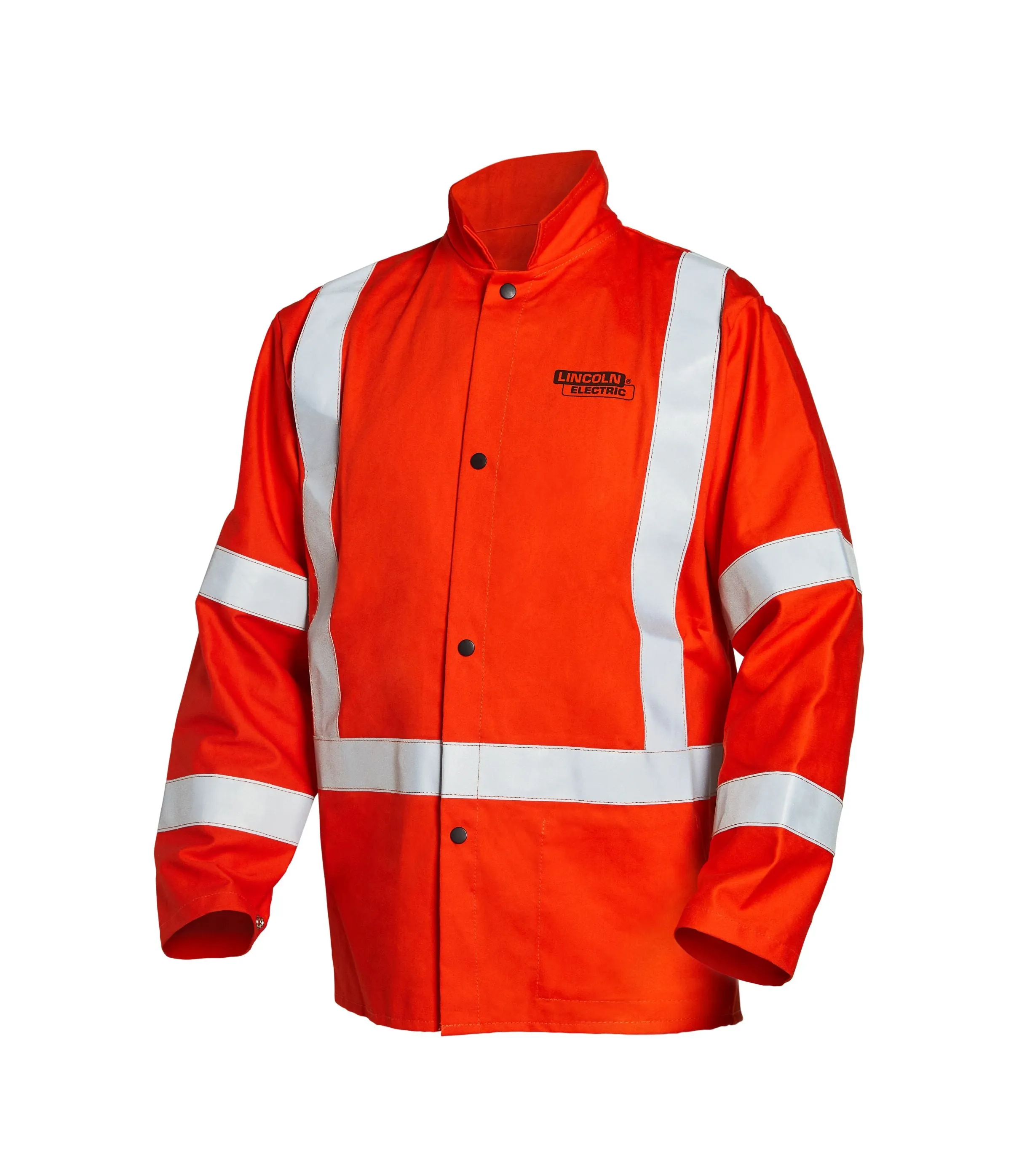 Lincoln Electric High Vis Orange FR Welding Jacket - K4692