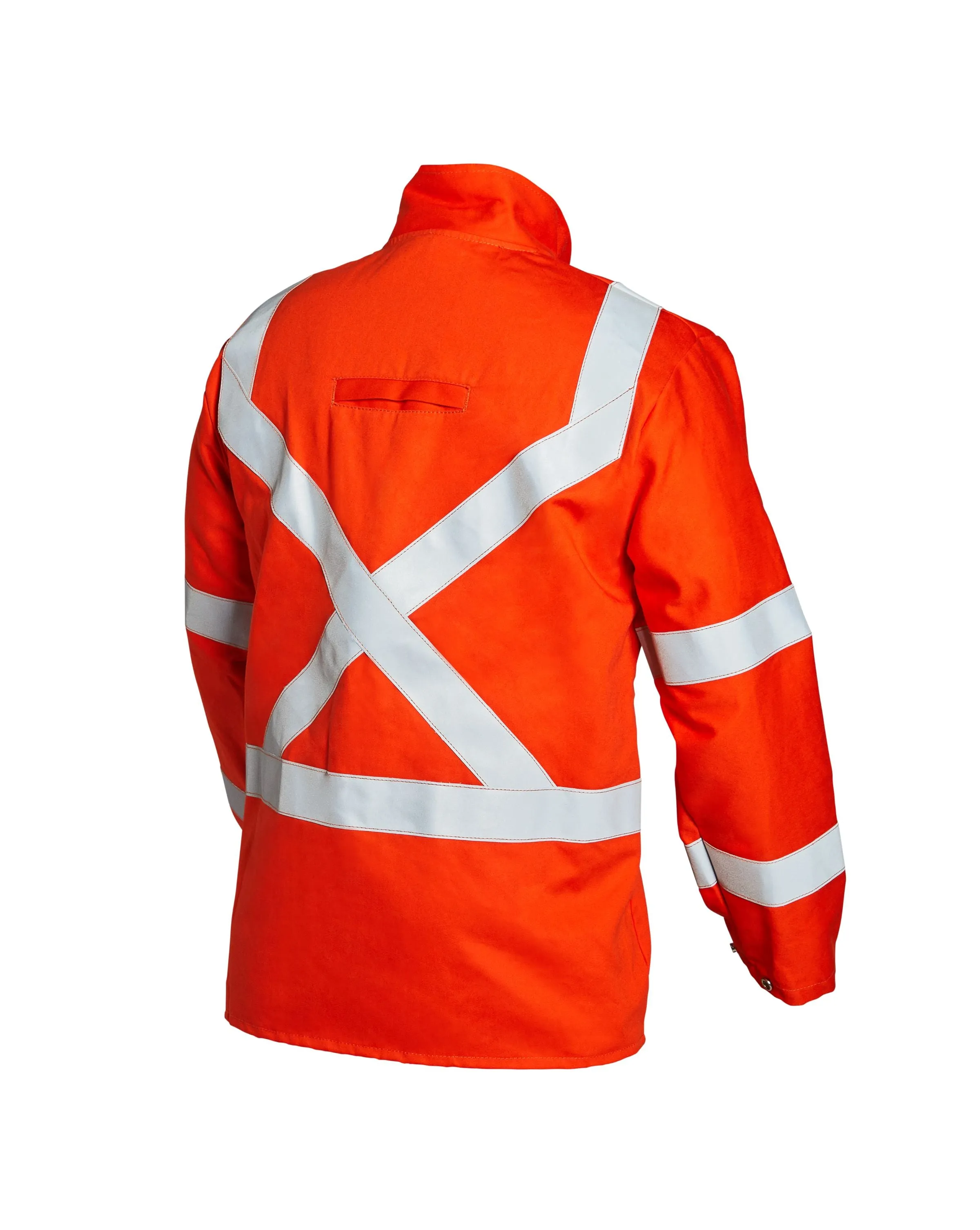 Lincoln Electric High Vis Orange FR Welding Jacket - K4692