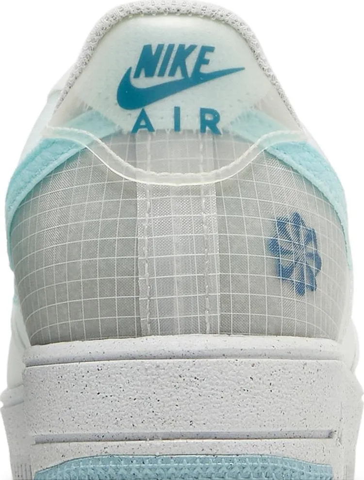 Nike Air Force 1 Crater GS 'White Copa' Sneakers, White