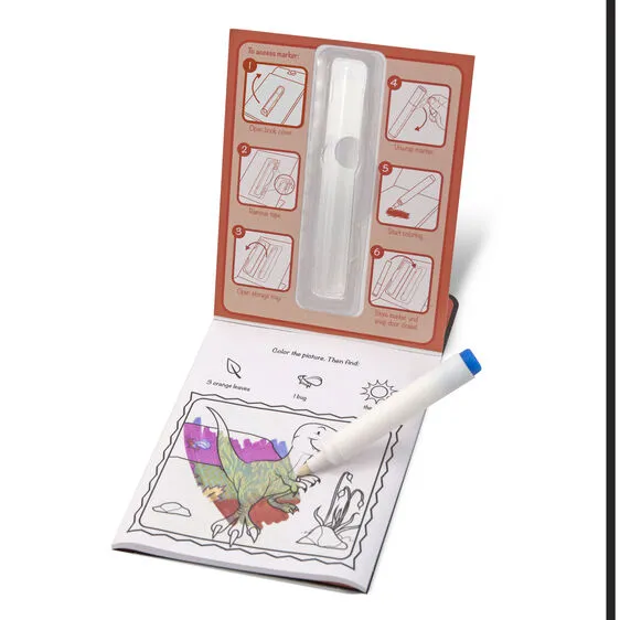 On the Go Color Blast No-Mess Coloring Pad - Dinosaurs