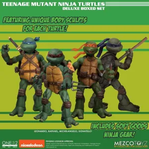 One:12 Collective Teenage Mutant Ninja Turtles Deluxe Boxed Action Figure Set