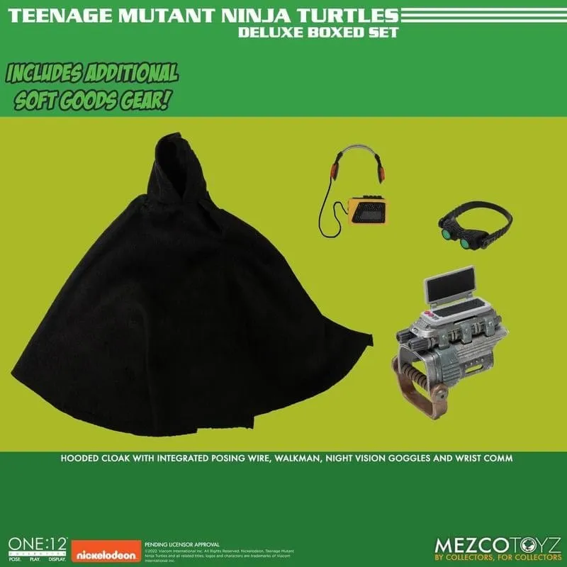 One:12 Collective Teenage Mutant Ninja Turtles Deluxe Boxed Action Figure Set