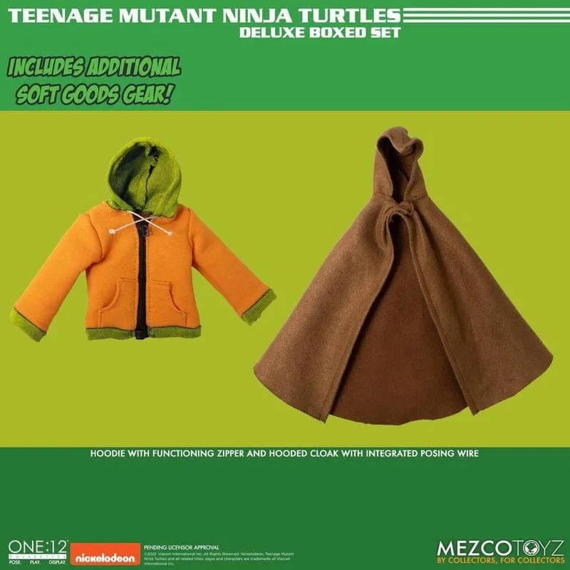 One:12 Collective Teenage Mutant Ninja Turtles Deluxe Boxed Action Figure Set