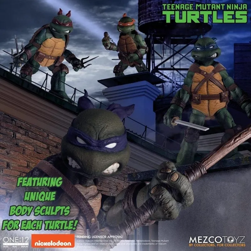 One:12 Collective Teenage Mutant Ninja Turtles Deluxe Boxed Action Figure Set