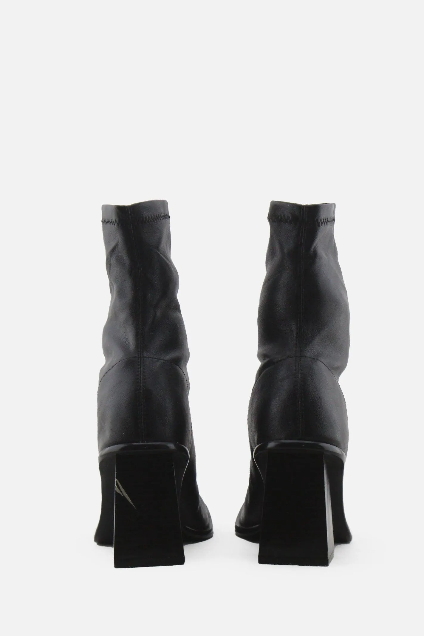 Pull & Bear Block Heels Ankle Boots | 100% Authentic Leather