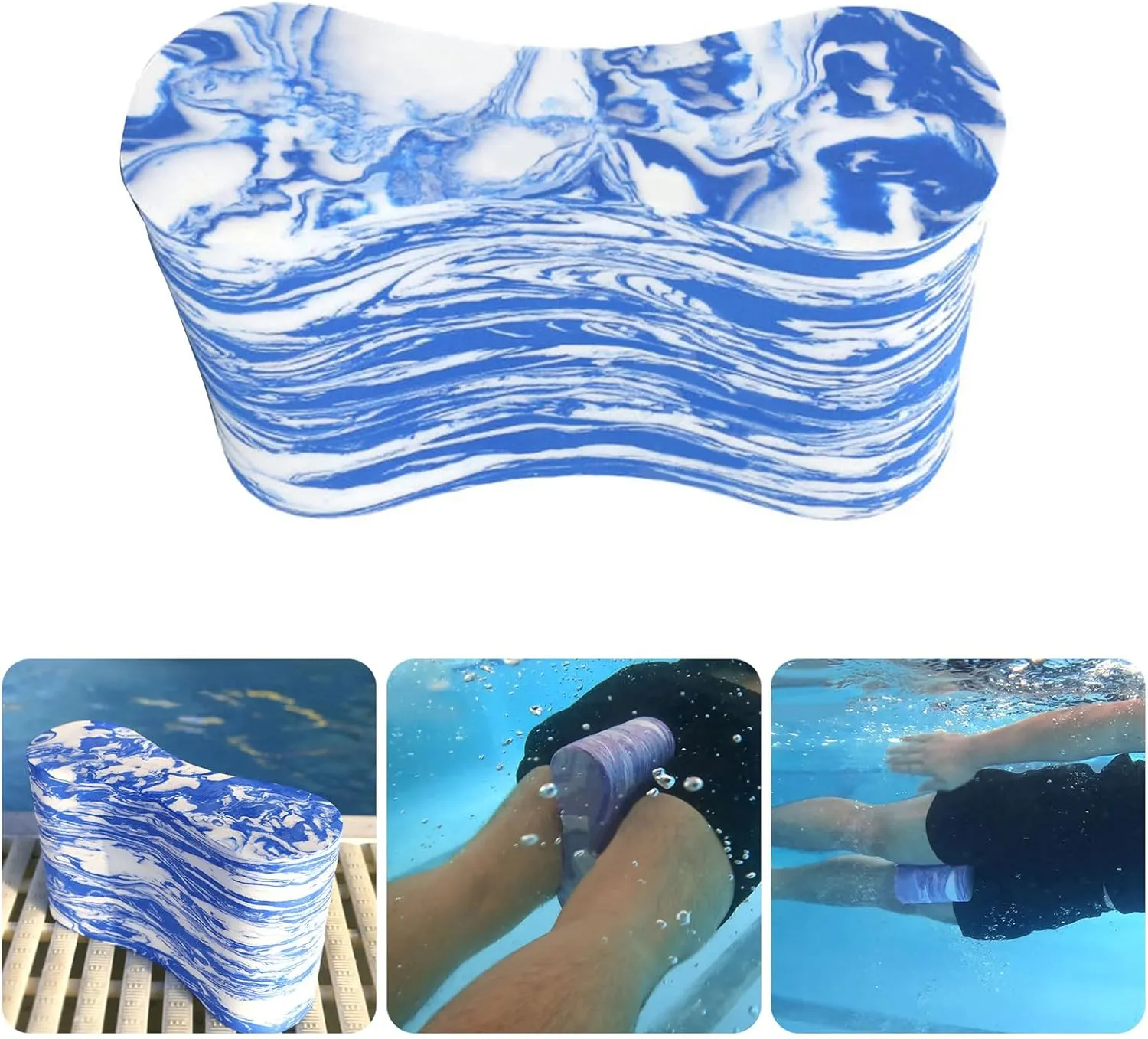 Pull Buoys Leg Float 5 Layer Foam Swimming Pull Float Legs and HIPS Swim Training Tool for Adults Beginners