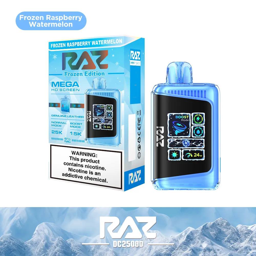 RAZ DC25000 "Frozen Edition" Rechargeable Disposable Device – 25000 Puffs