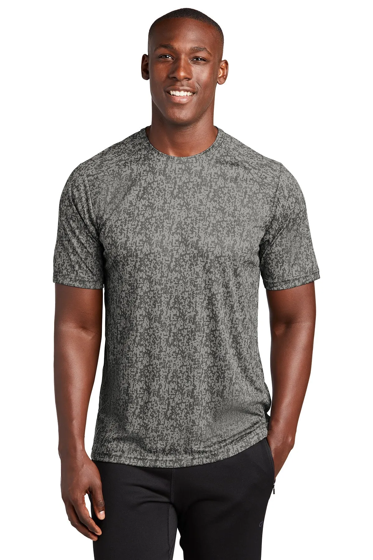 Sport-Tek Custom Digi Camo Tee's, Grey Concrete