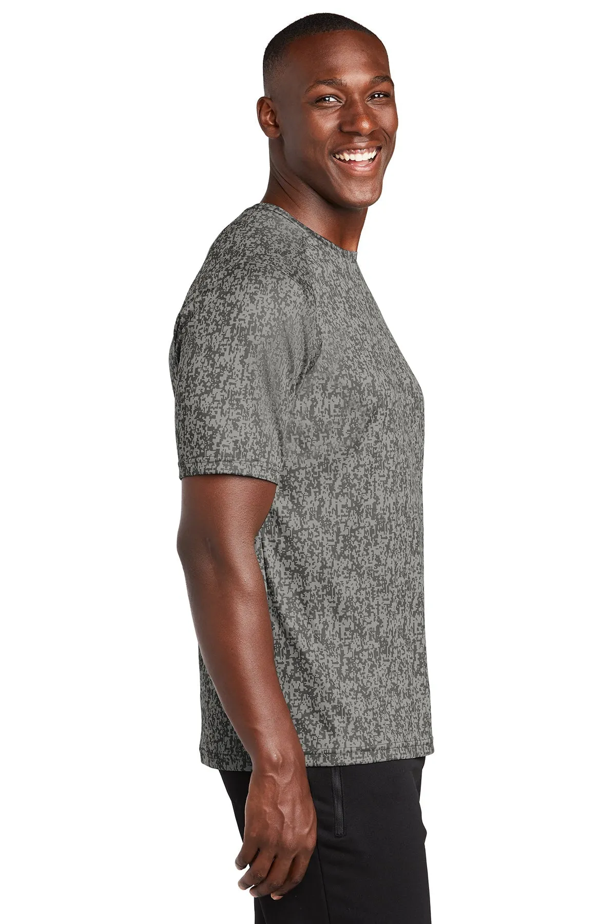 Sport-Tek Custom Digi Camo Tee's, Grey Concrete
