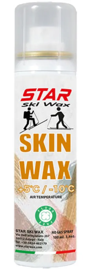 Star Skin Wax Plus:  5°C / -10°C