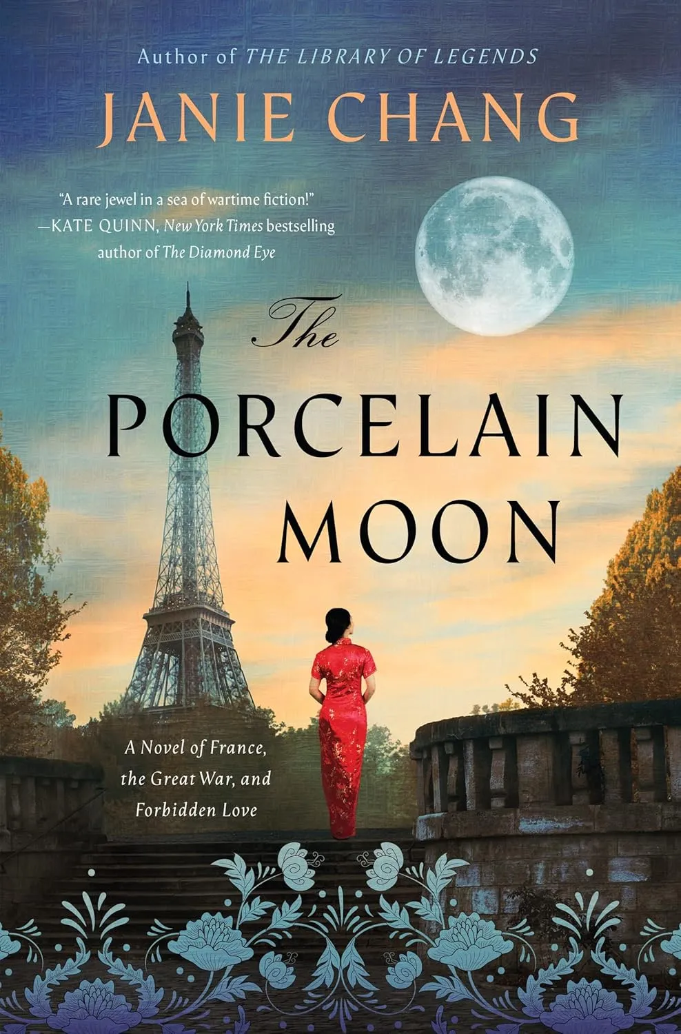 The Porcelain Moon: A Novel of France, the Great War, and Forbidden Love Hardcover  February 21, 2023