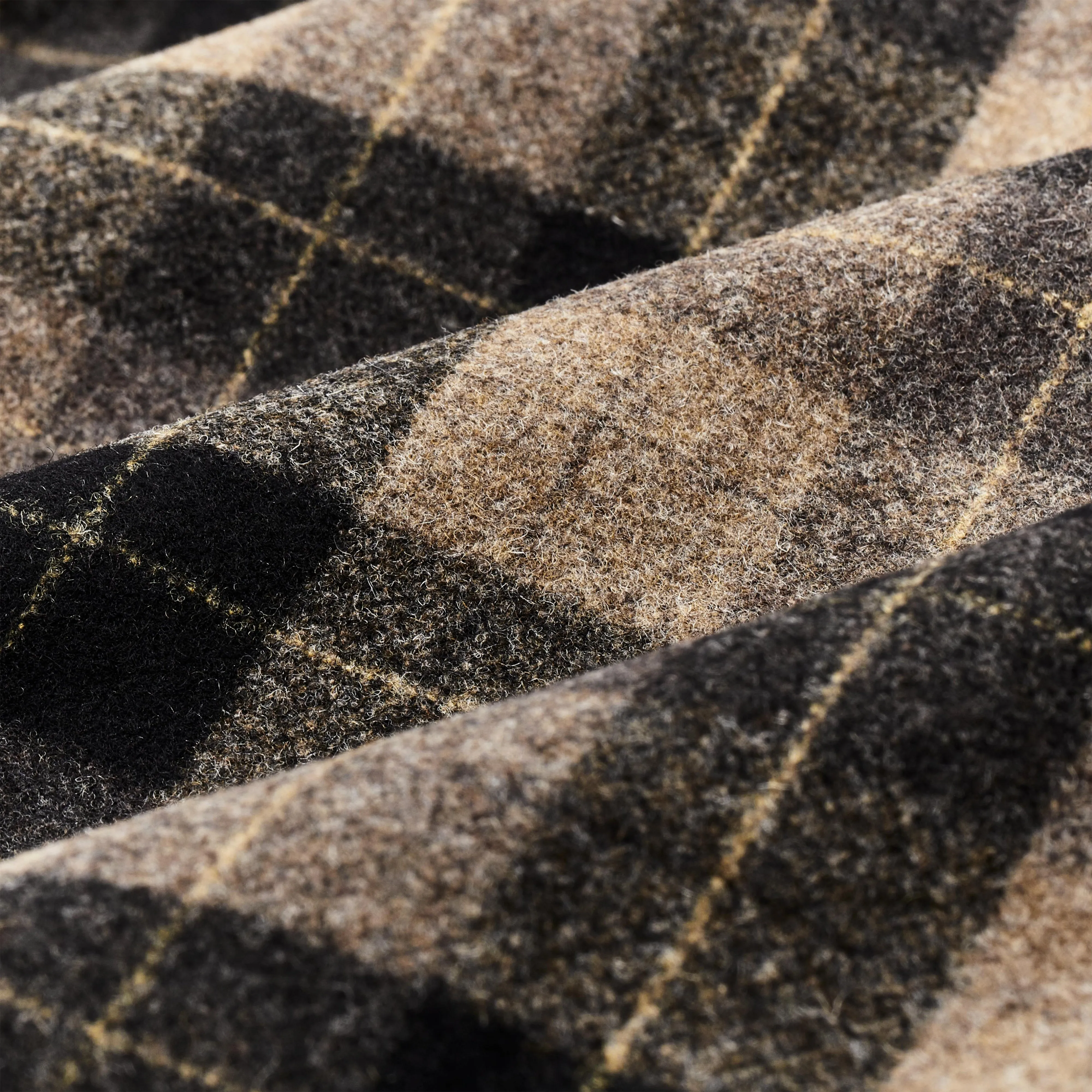 Wool Jac Shirt- Oat / Brown / Heather / Multi Plaid